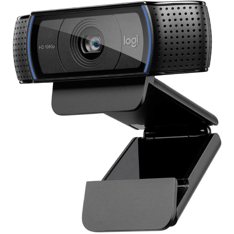 Logitech C920 PRO HD Webcam with Stereo Audio