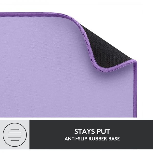 Logitech Desk Mat Studio Series Extended Mouse Pad – Lavender