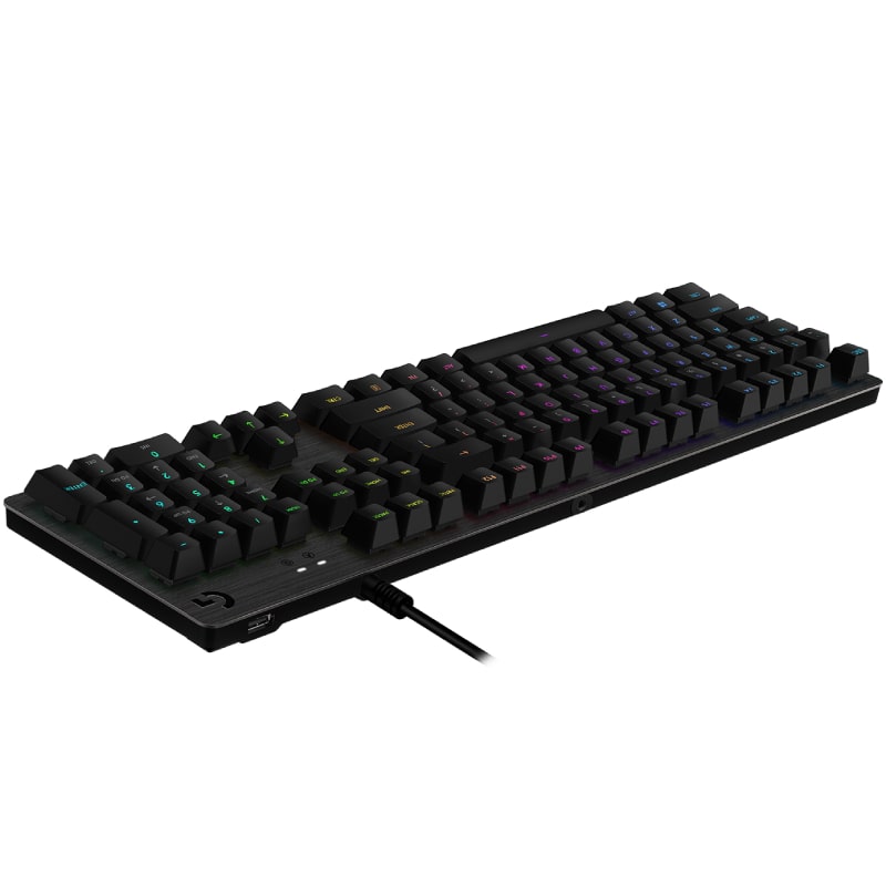 Logitech G512 Carbon RGB Mechanical Gaming Keyboard – GX Brown Switch