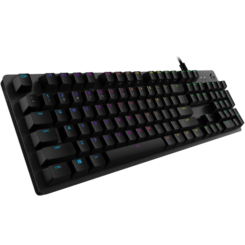 Logitech G512 Carbon RGB Mechanical Gaming Keyboard – GX Red Switch