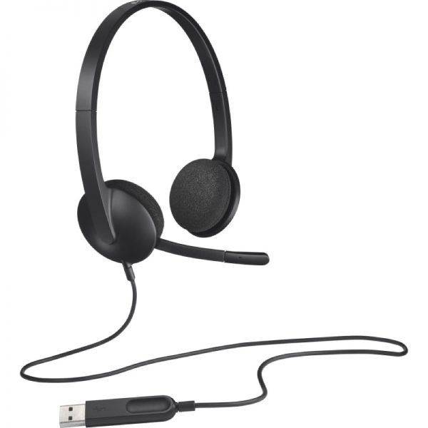 Logitech H340 Stereo USB Computer Headset