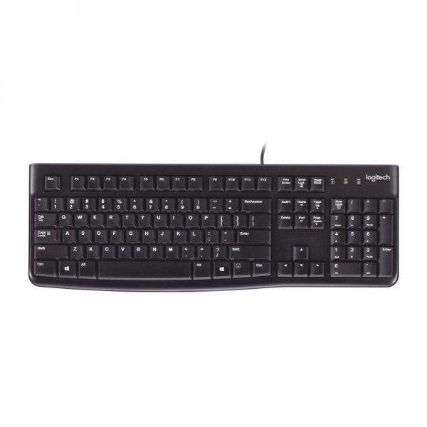 Logitech K120 Ergonomic USB Keyboard