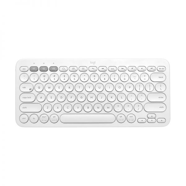 Logitech K380 Multi-Device Bluetooth Keyboard – Off-White