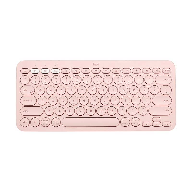 Logitech K380 Multi-Device Bluetooth Keyboard – Rose