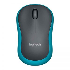 Logitech M185 Wireless Mouse – Blue
