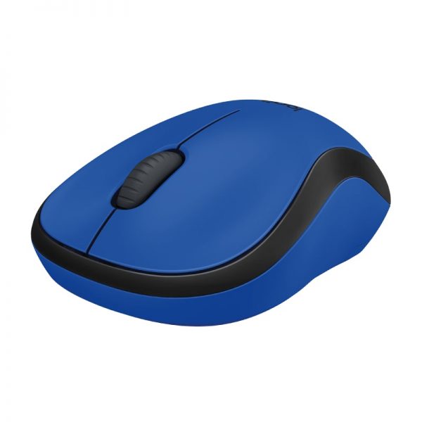 Logitech M221 Silent Wireless Mouse – Blue