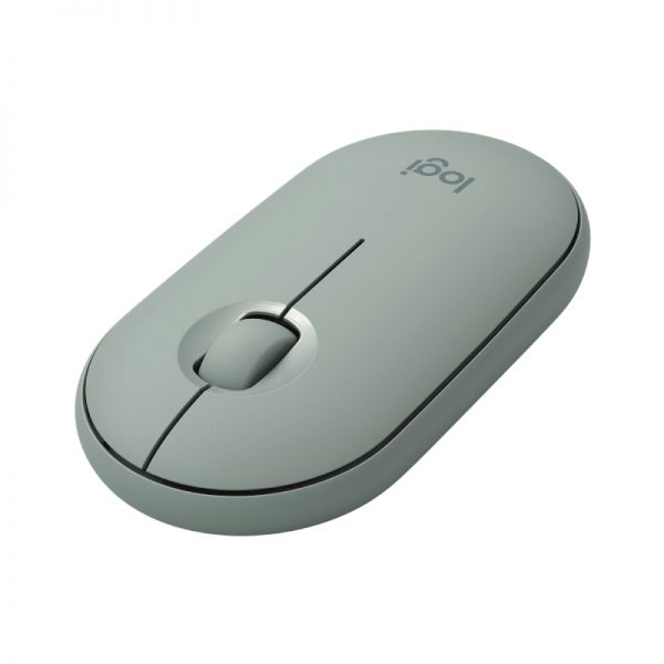 Logitech M350 Pebble Wireless Optical Mouse – Eucalyptus