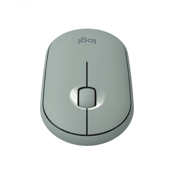 Logitech M350 Pebble Wireless Optical Mouse – Eucalyptus