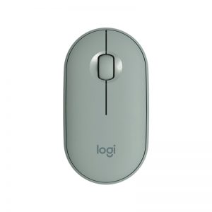 Logitech M350 Pebble Wireless Optical Mouse – Eucalyptus