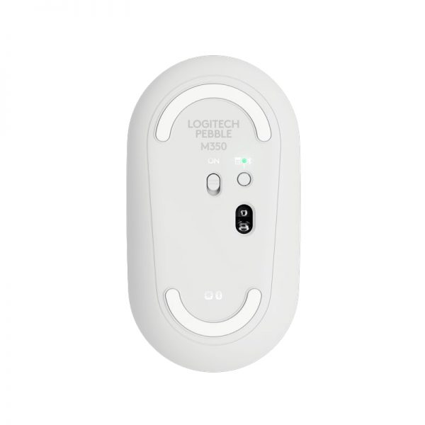 Logitech M350 Pebble Wireless Optical Mouse – White
