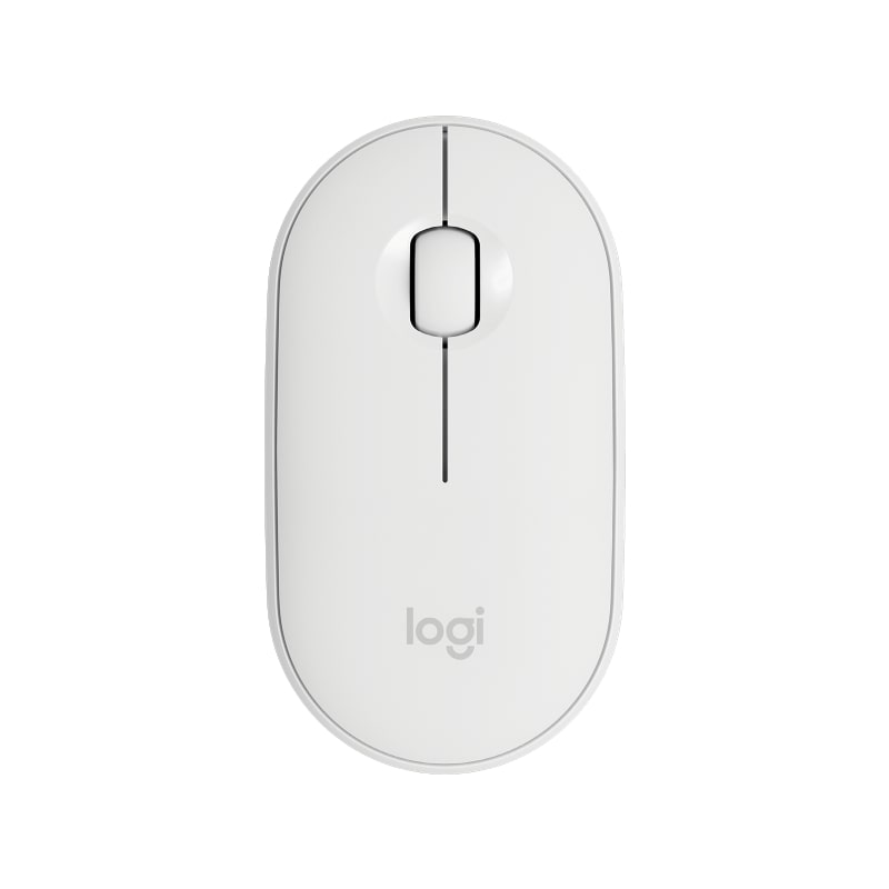 Logitech M350 Pebble Wireless Optical Mouse – White