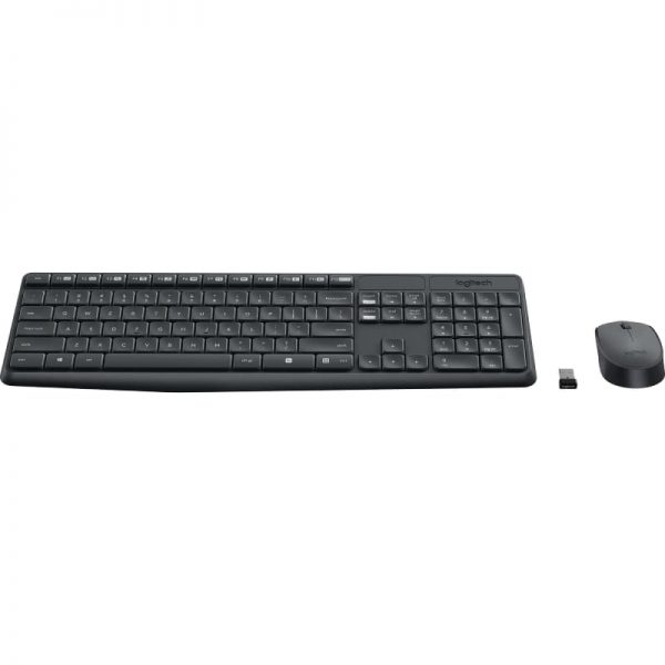 Logitech MK235 Durable Wireless Keyboard and Mouse Combo