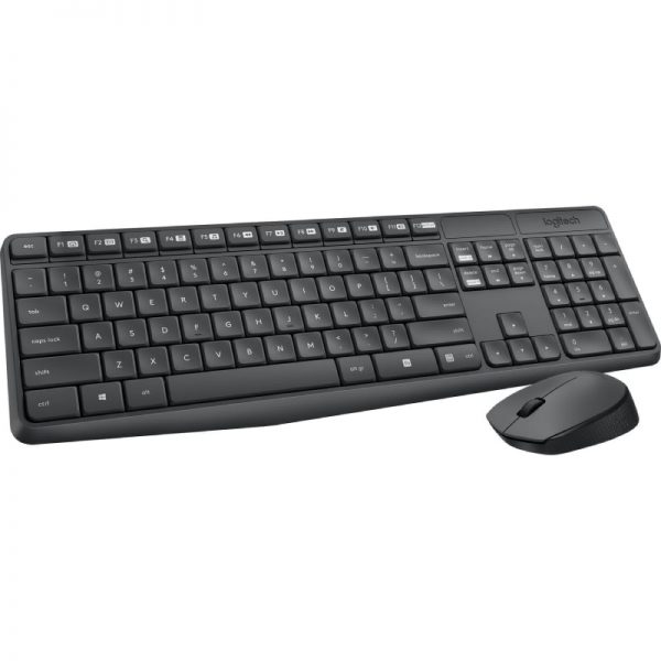 Logitech MK235 Durable Wireless Keyboard and Mouse Combo