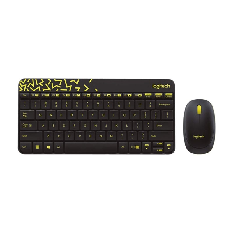 Logitech MK240 NANO Wireless Mouse and Keyboard Combo – Black