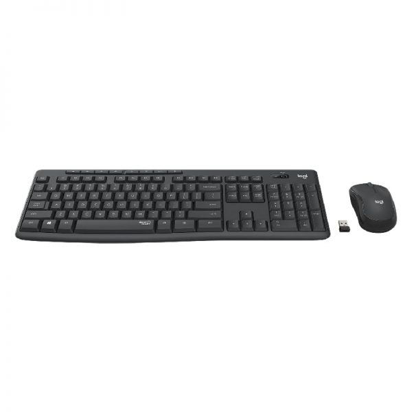 Logitech MK295 Silent Wireless Mouse and Keyboard Combo – Graphite