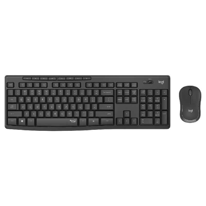 Logitech MK295 Silent Wireless Mouse and Keyboard Combo – Graphite