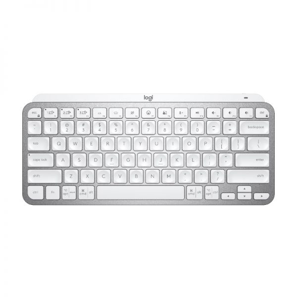 Logitech MX Keys Mini Wireless Keyboard – Pale Gray