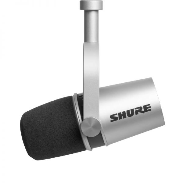 Shure MV7 Podcast Microphone – Silver - Image 2