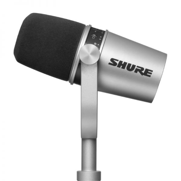 Shure MV7 Podcast Microphone – Silver - Image 4