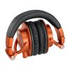 Audio-Technica ATH-M50X Professional Studio Monitor Headphones – Metallic Orange