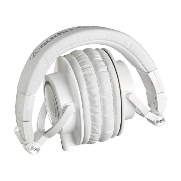 Audio-Technica ATH-M50X Professional Studio Monitor Headphones – White