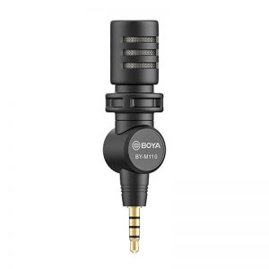 BOYA BY-M110 Miniature Condenser Smartphone Microphone