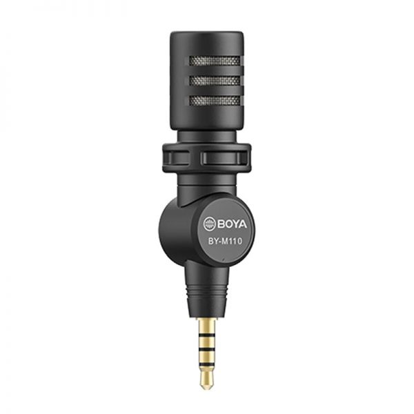 BOYA BY-M110 Miniature Condenser Smartphone Microphone