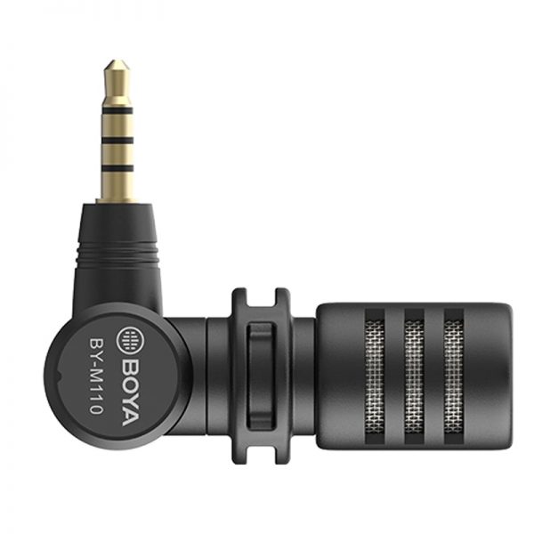 BOYA BY-M110 Miniature Condenser Smartphone Microphone