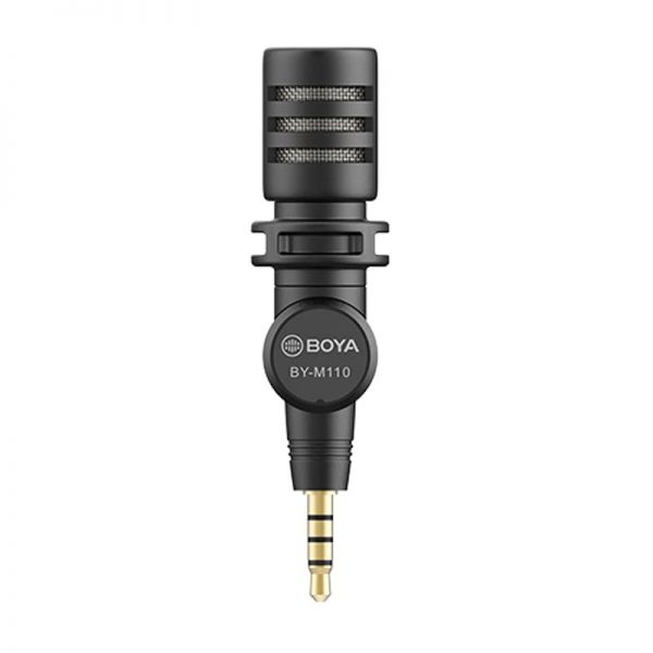 BOYA BY-M110 Miniature Condenser Smartphone Microphone
