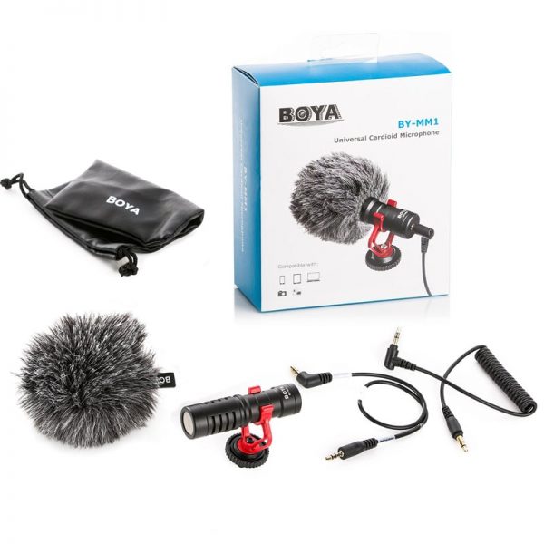 BOYA BY-MM1 Universal Cardioid Shotgun Microphone