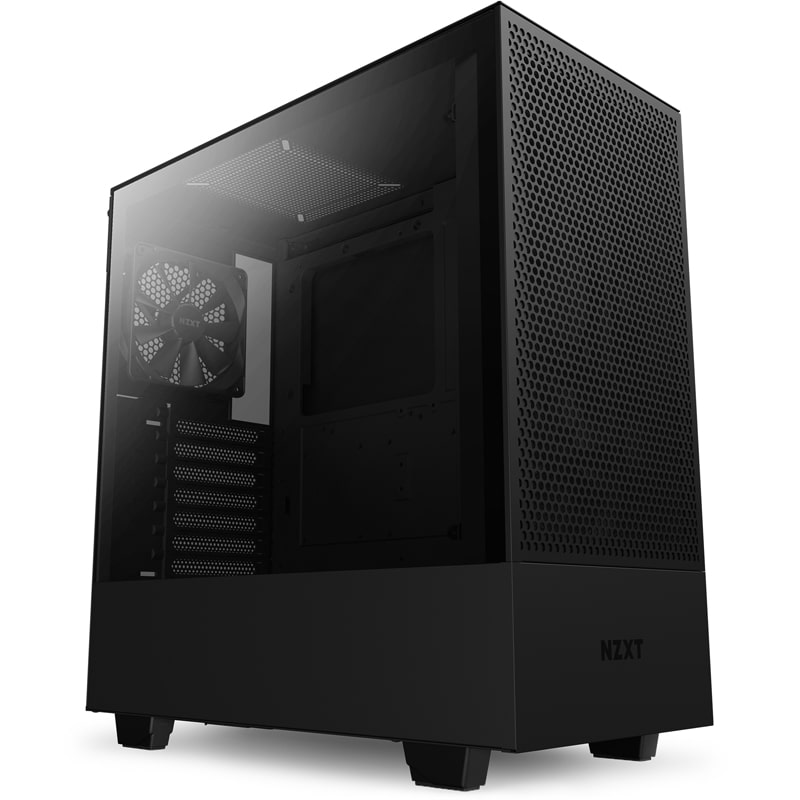 NZXT H510 Flow Mid Tower Gaming Chassis – Matte Black