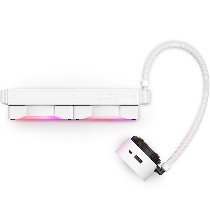 NZXT Kraken Z53 RGB 240mm AIO Liquid Cooler With LCD Display – White