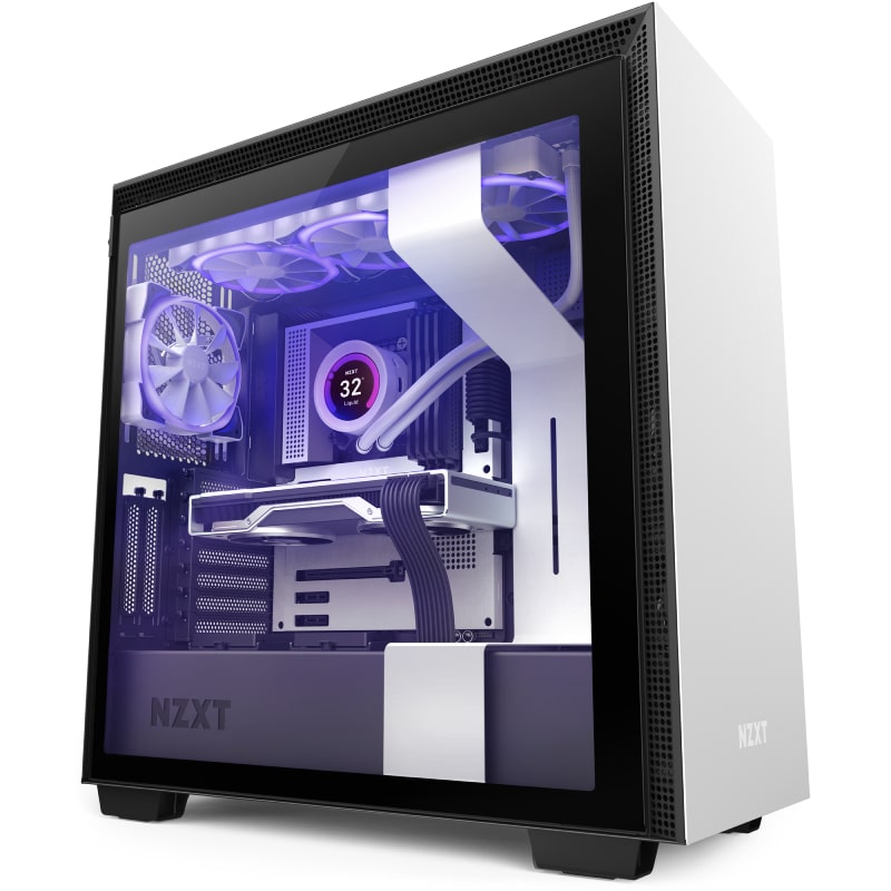 NZXT Kraken Z73 RGB 360mm AIO Liquid Cooler With LCD Display – White