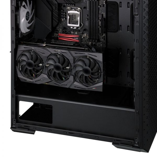 XPG Defender Pro Mid Tower Gaming Chassis – Black
