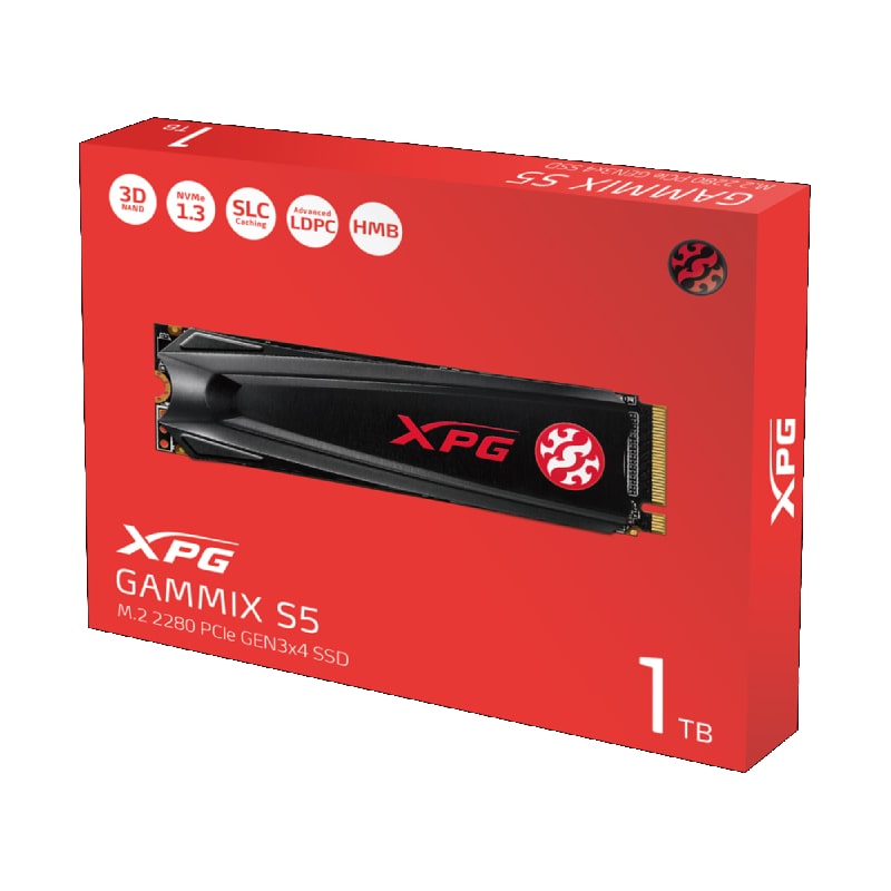 XPG GAMMIX S5 Gen3 NVMe M.2 SSD 1TB
