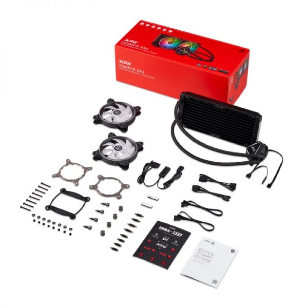 XPG Levante 240 AIO ARGB Liquid Cooler