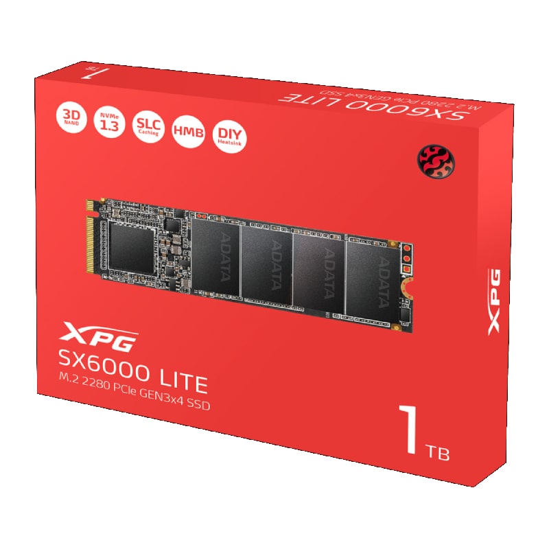 XPG SX6000 Lite Gen3 NVMe M.2 SSD 1TB