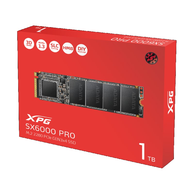 XPG SX6000 Pro Gen3 NVMe M.2 SSD 1TB