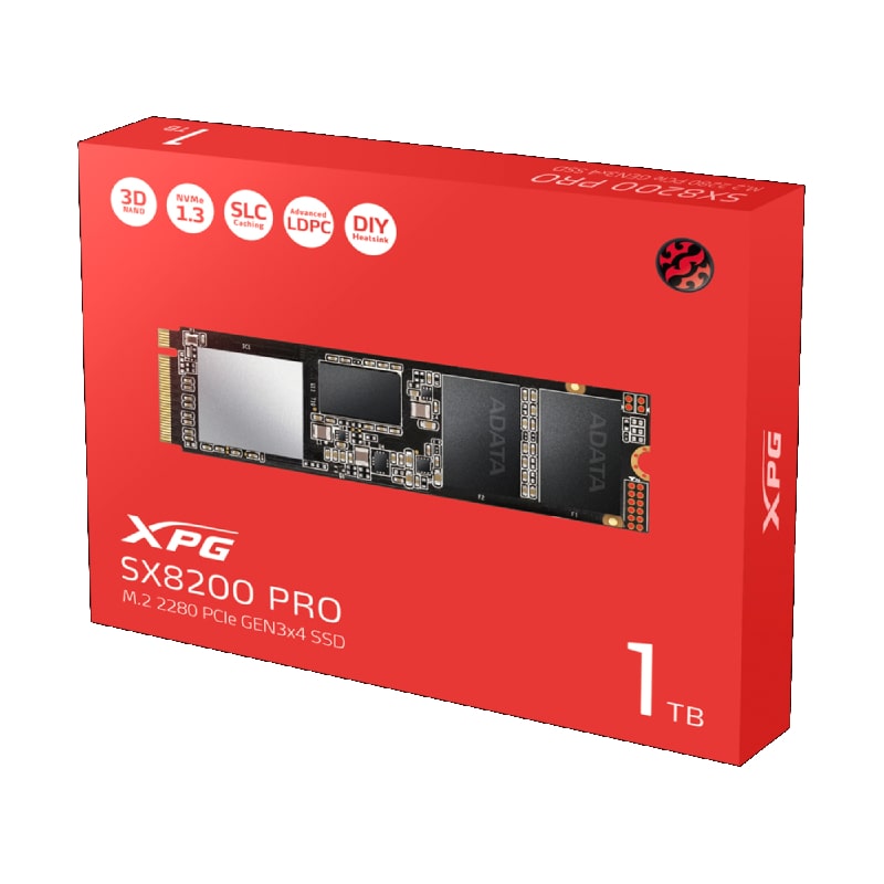 XPG SX8200 Pro Gen3 NVMe M.2 SSD 1TB
