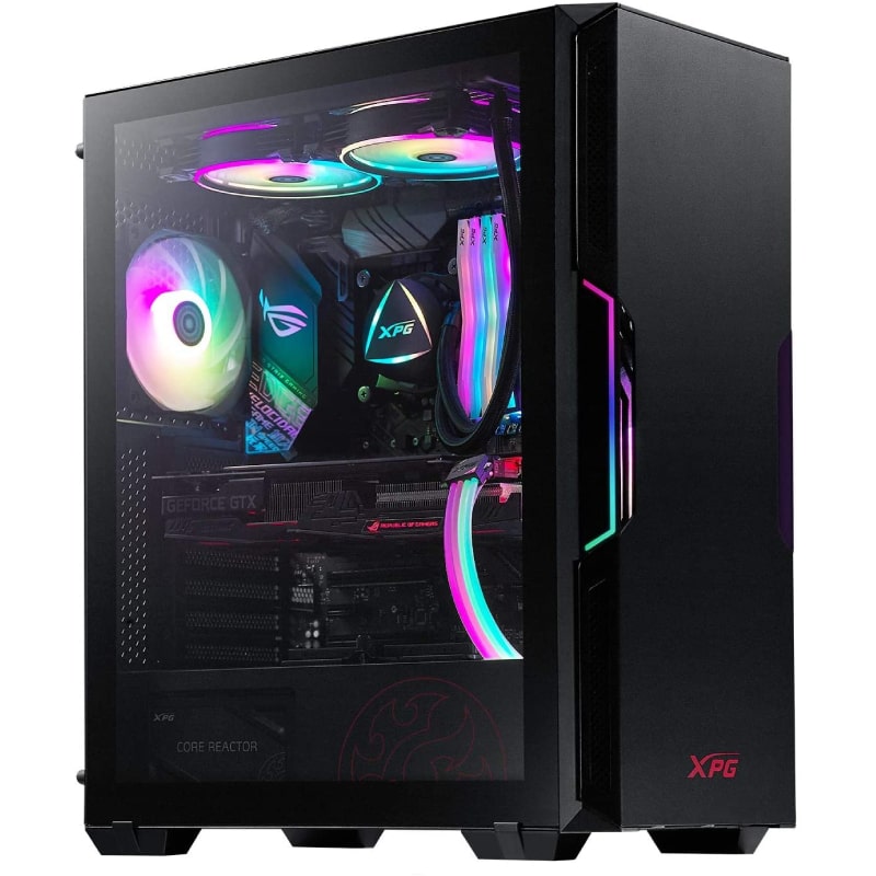 XPG Starker Mid Tower Gaming Chassis – Black