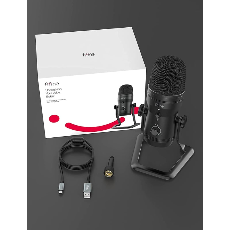 Fifine K690 Microphone with four polar patterns