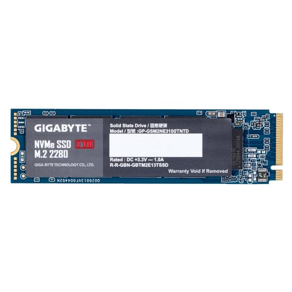 Gigabyte 1TB Gen3 NVMe M.2 SSD