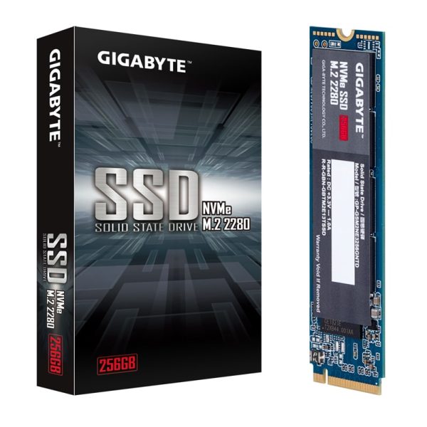 Gigabyte 256GB Gen3 NVMe M.2 SSD