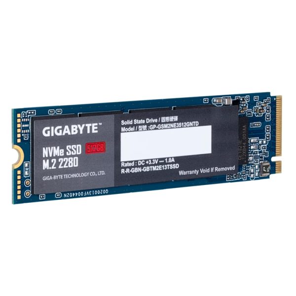 Gigabyte 512GB Gen3 NVMe M.2 SSD