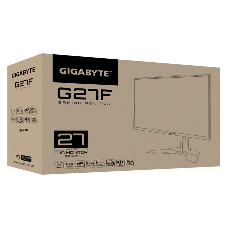 Gigabyte G27F IPS FHD 144Hz Gaming Monitor