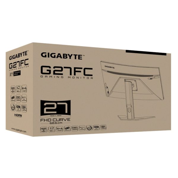 Gigabyte G27FC IPS FHD 165Hz Gaming Monitor