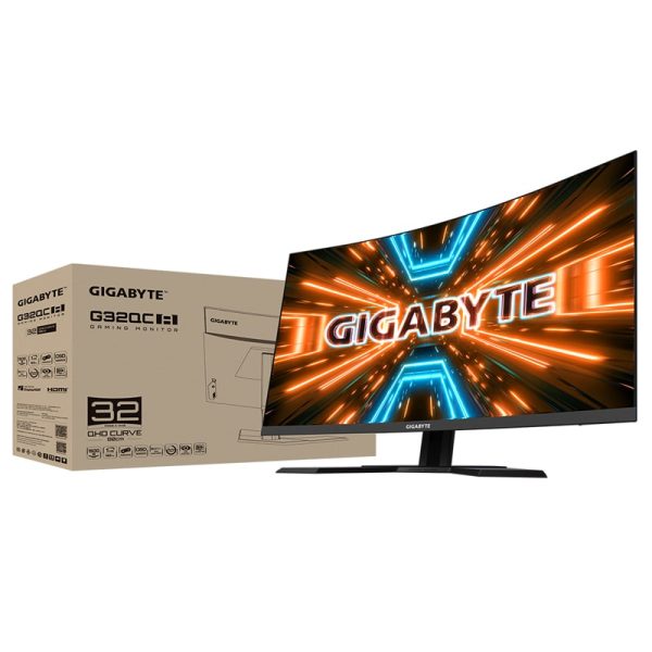 Gigabyte G32QC A-EK 32" VA 2K QHD 165Hz Curved Gaming Monitor
