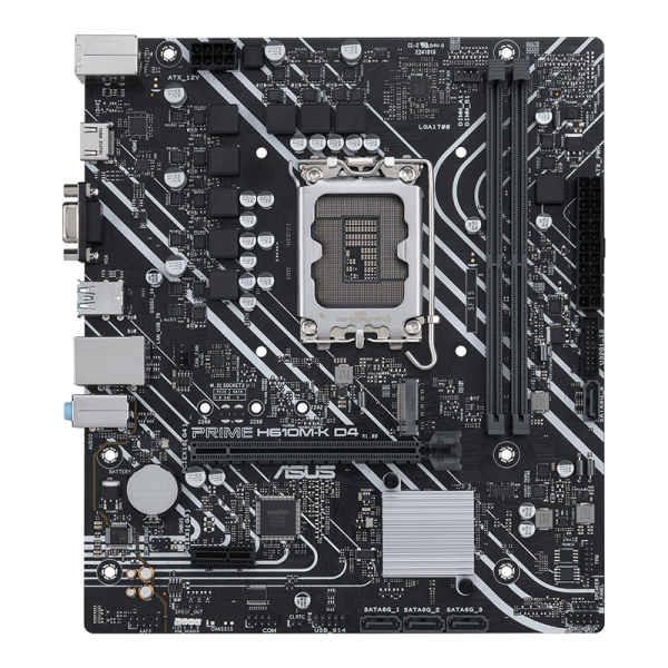 ASUS PRIME H610M-K D4 Motherboard