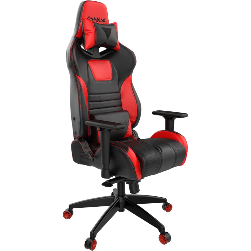 Gamdias Achilles M1A L Gaming Chair - Black/Red