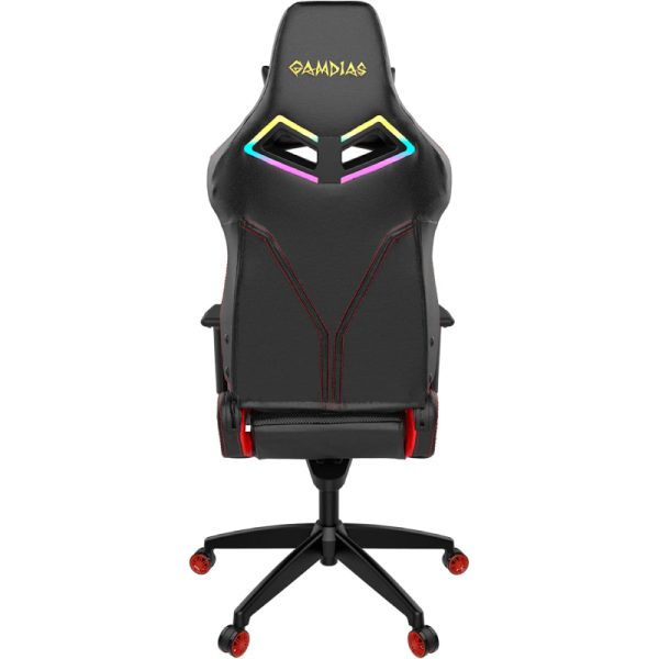 Gamdias Achilles M1A L Gaming Chair - Black/Red